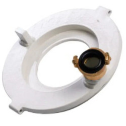 Brida de Centraje para Stator Ü45/7 de la Duo Mix de M-tec para Autonivelante