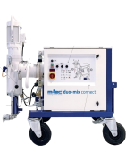 MAQUINA mtec DUO MIX DE DOBLE AMASADO PARA BOMBEAR Y PROYECTAR MORTEROS Y MONOCAPAS